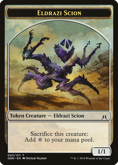 Eldrazi Scion · Oath of the Gatewatch Tokens 3/11
