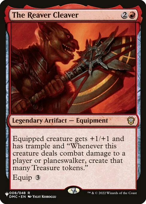 The Reaver Cleaver · The List DMC-8/5050