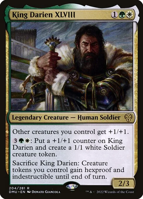 King Darien XLVIII · Dominaria United 204/453
