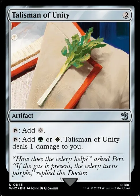 Talisman of Unity · Doctor Who 845/1178