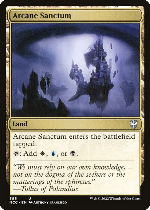 Arcane Sanctum · New Capenna Commander 385/447