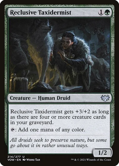 Reclusive Taxidermist · Innistrad: Crimson Vow 214/423