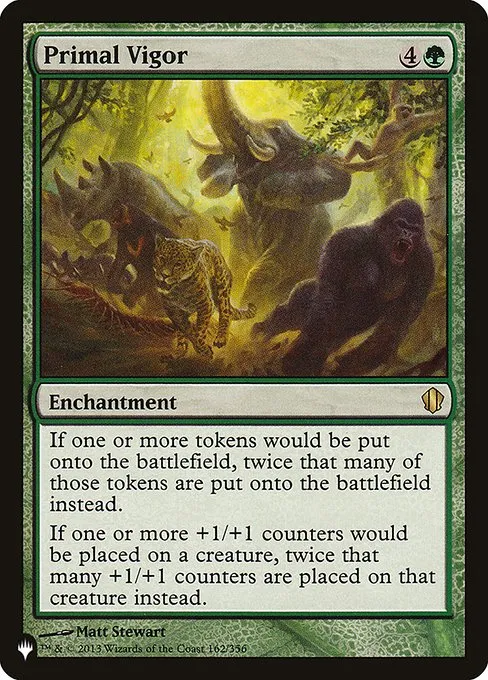 Primal Vigor · The List C13-162/5050