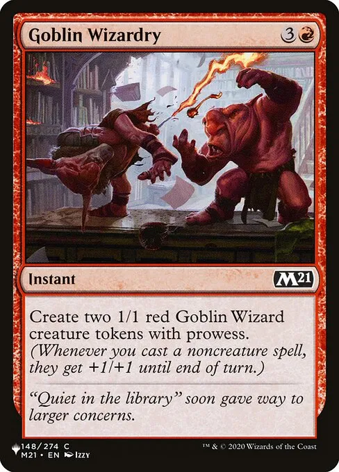 Goblin Wizardry · The List M21-148/5050