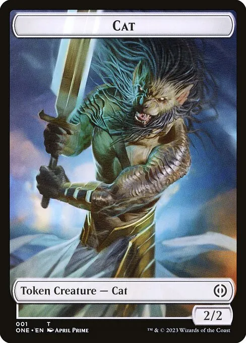 Cat · Phyrexia: All Will Be One Tokens 1/14