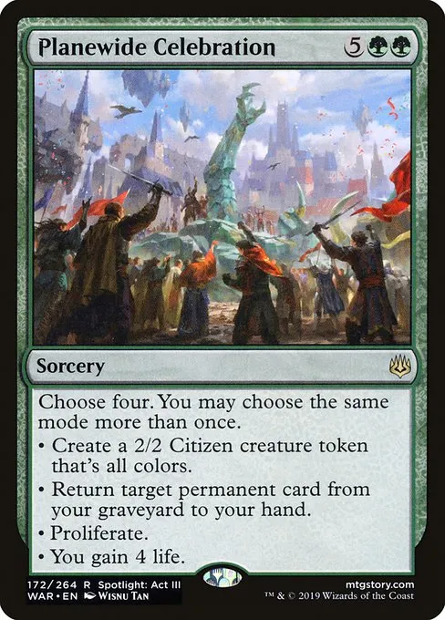 Planewide Celebration · War of the Spark 172/312