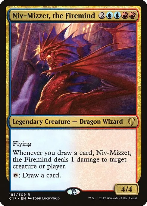 Niv-Mizzet, the Firemind · Commander 2017 185/309
