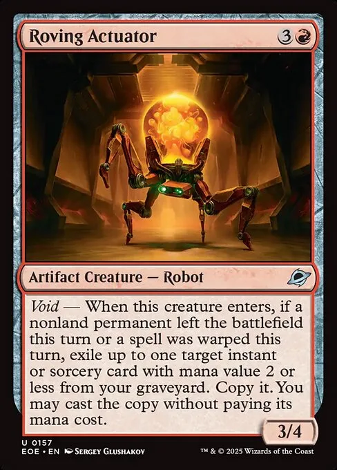 Roving Actuator · Edge of Eternities 157/400