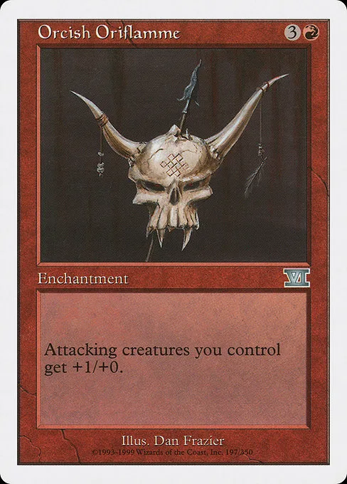 Orcish Oriflamme · Classic Sixth Edition 197/351