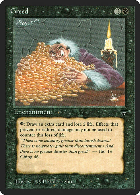Greed · Legends 101/310