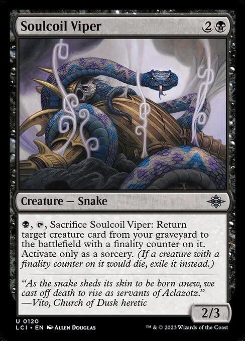 Soulcoil Viper · The Lost Caverns of Ixalan 120/416