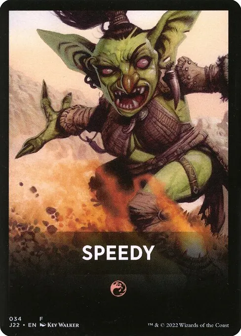 Speedy · Jumpstart 2022 Front Cards 34/46