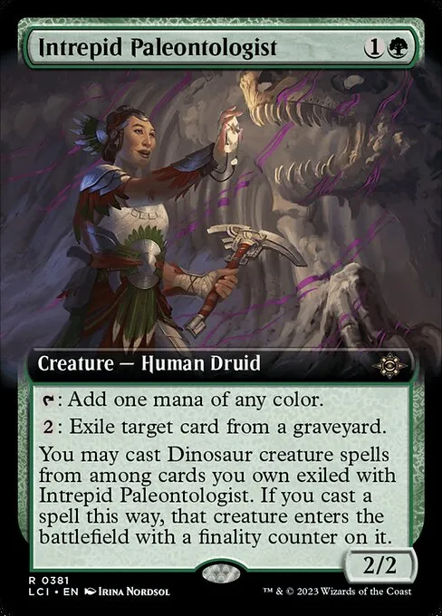 Intrepid Paleontologist · The Lost Caverns of Ixalan 381/416