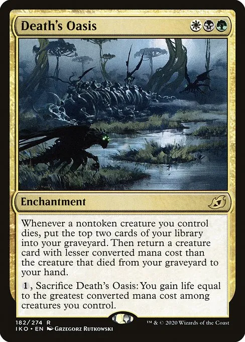 Death's Oasis · Ikoria: Lair of Behemoths 182/390