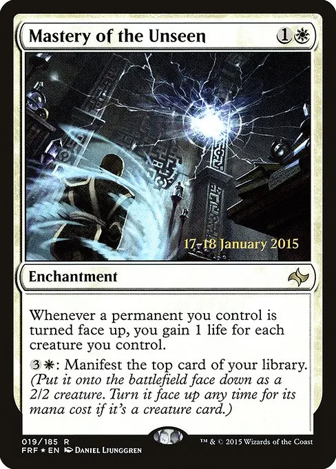 Mastery of the Unseen · Fate Reforged Promos 19s/43