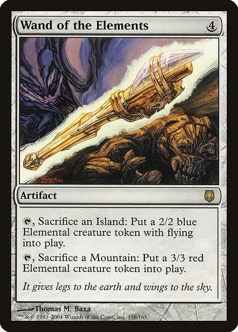 Wand of the Elements · Darksteel 158/165