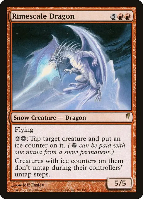 Rimescale Dragon · Coldsnap 95/155