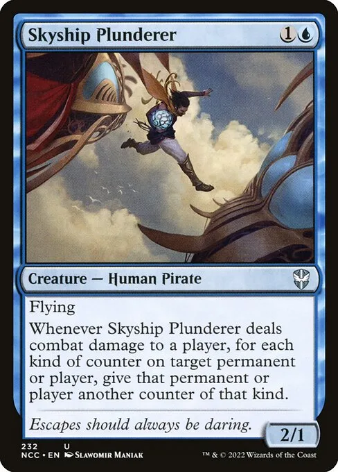Skyship Plunderer · New Capenna Commander 232/447