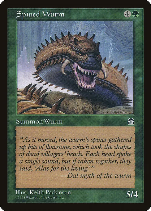 Spined Wurm · Stronghold 121/143