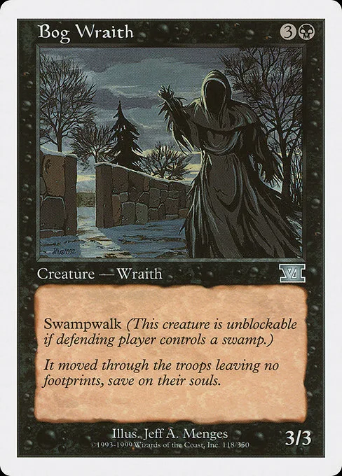 Bog Wraith · Classic Sixth Edition 118/351