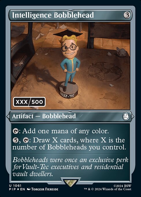Intelligence Bobblehead · Fallout 1061/1068