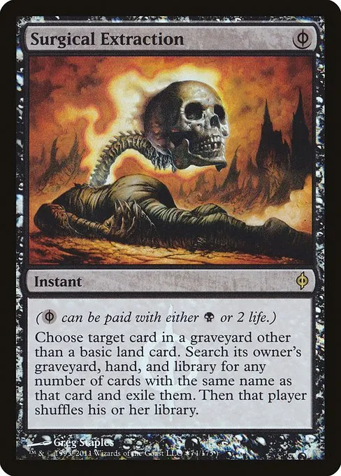Surgical Extraction · New Phyrexia Promos 74★/4