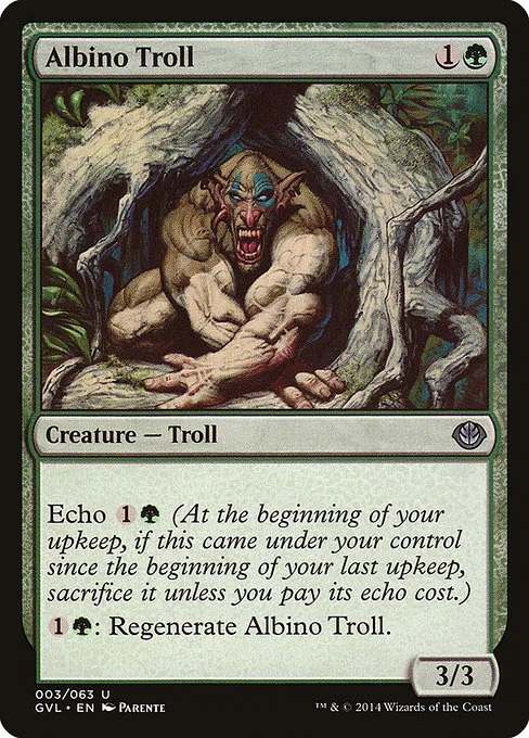 Albino Troll · Duel Decks Anthology: Garruk vs. Liliana 3/63