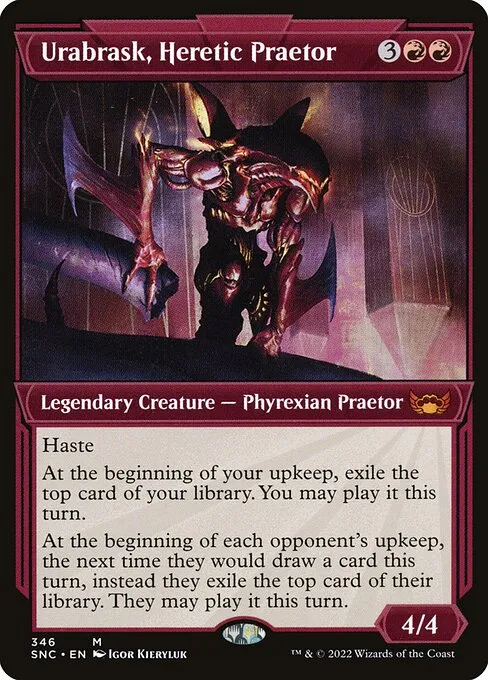 Urabrask, Heretic Praetor · Streets of New Capenna 346/513