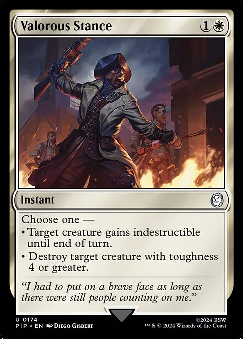 Valorous Stance · Fallout 174/1068