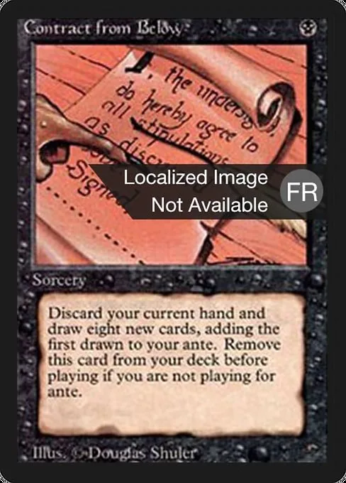 Contract from Below · Foreign Black Border 97/307