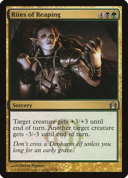 Rites of Reaping · Return to Ravnica 191/274