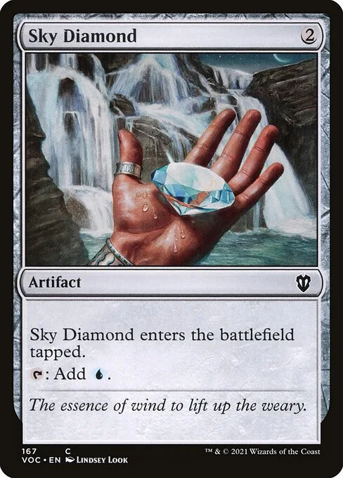 Sky Diamond · Crimson Vow Commander 167/188