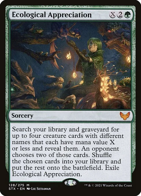 Ecological Appreciation · Strixhaven: School of Mages 128/393