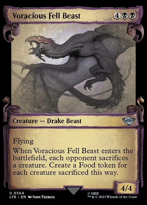 Voracious Fell Beast · The Lord of the Rings: Tales of Middle-earth 564/856