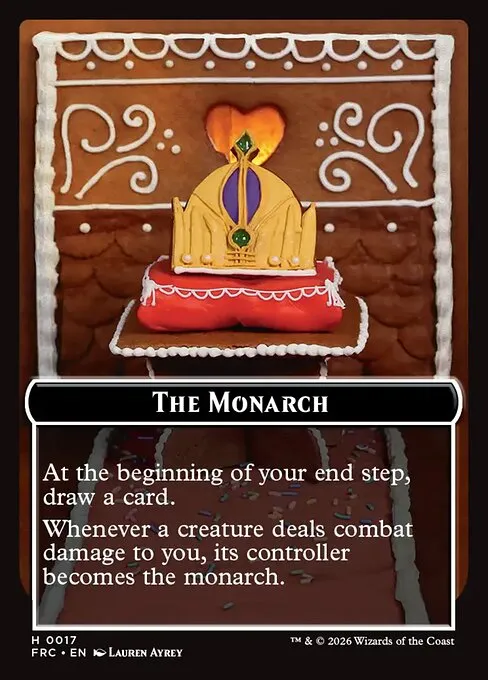 The Monarch · Reality Fracture Commander Tokens 17/1