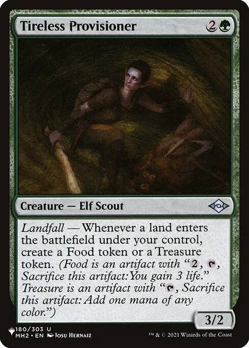 Tireless Provisioner · The List MH2-180/5050