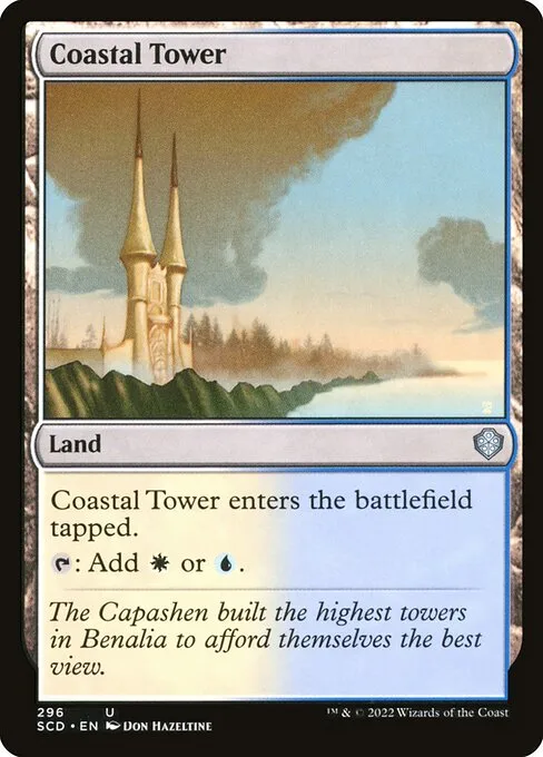 Coastal Tower · Starter Commander Decks 296/352