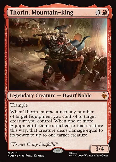 Thorin, Mountain-king · The Hobbit 114/39