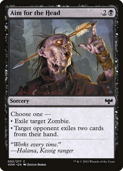 Aim for the Head · Innistrad: Crimson Vow 92/423