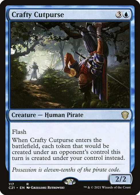 Crafty Cutpurse · Commander 2021 117/409