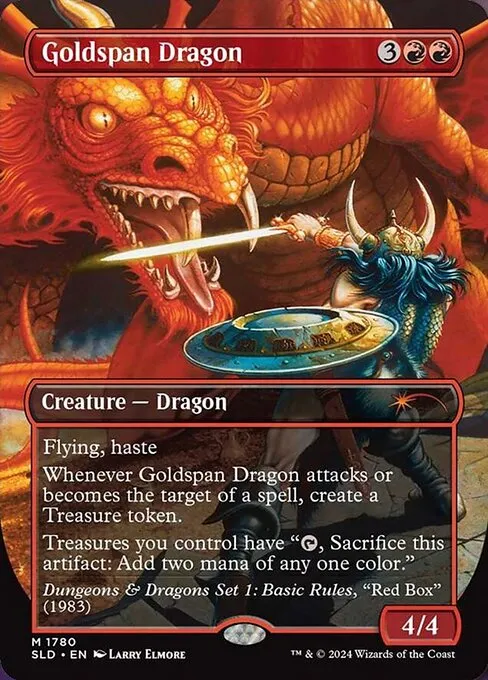 Goldspan Dragon · Secret Lair Drop 1780/2547