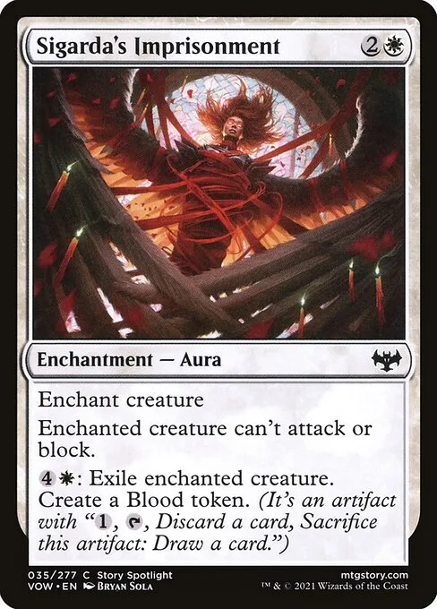 Sigarda's Imprisonment · Innistrad: Crimson Vow 35/423