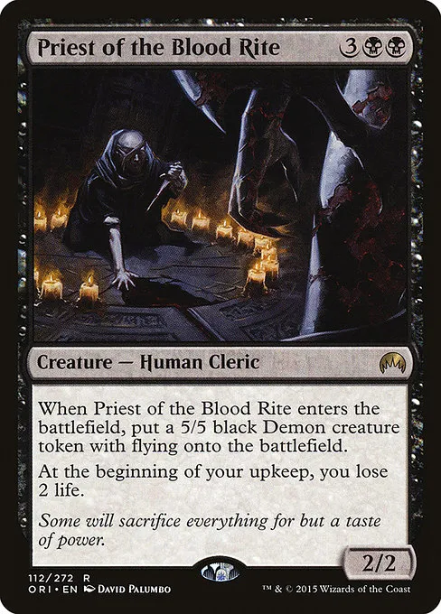 Priest of the Blood Rite · Magic Origins 112/288