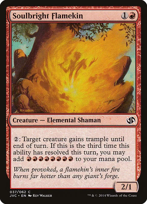 Soulbright Flamekin · Duel Decks Anthology: Jace vs. Chandra 37/62
