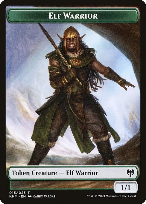 Elf Warrior · Kaldheim Tokens 15/23
