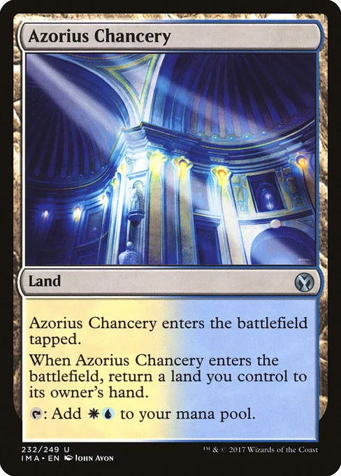 Azorius Chancery · Iconic Masters 232/249