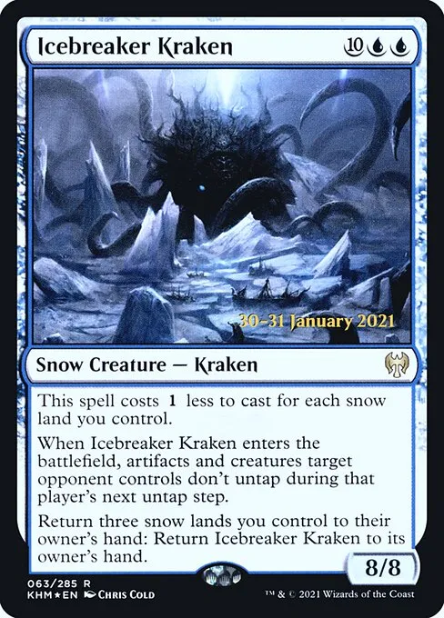 Icebreaker Kraken · Kaldheim Promos 63s/158