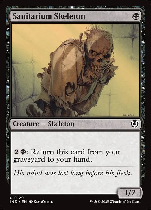 Sanitarium Skeleton · Innistrad Remastered 129/495
