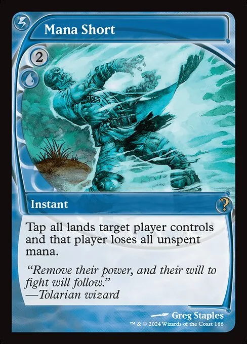 Mana Short · Mystery Booster 2 166/385