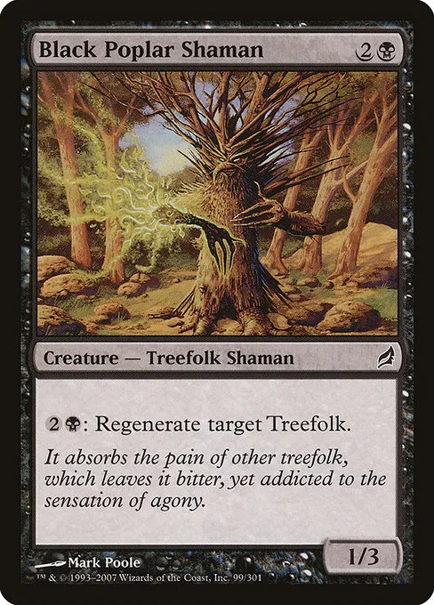 Black Poplar Shaman · Lorwyn 99/301